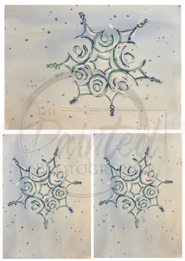 Snowflake Multiple - Connie's Rice Paper