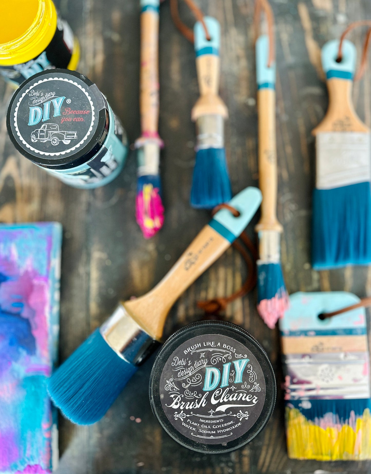 DIY Paint Brushes