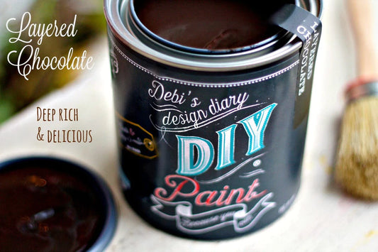 Layered Chocolate  - DIY Paint Co